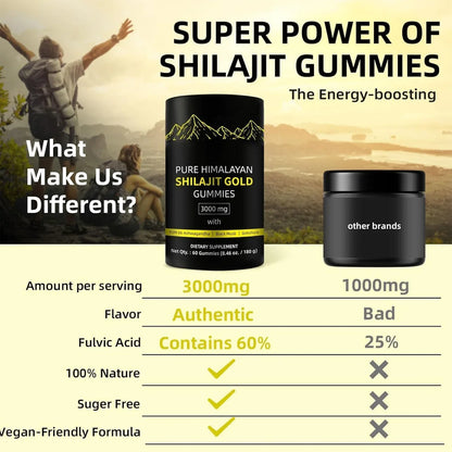 Himalayan Pure Shilajit Gummies